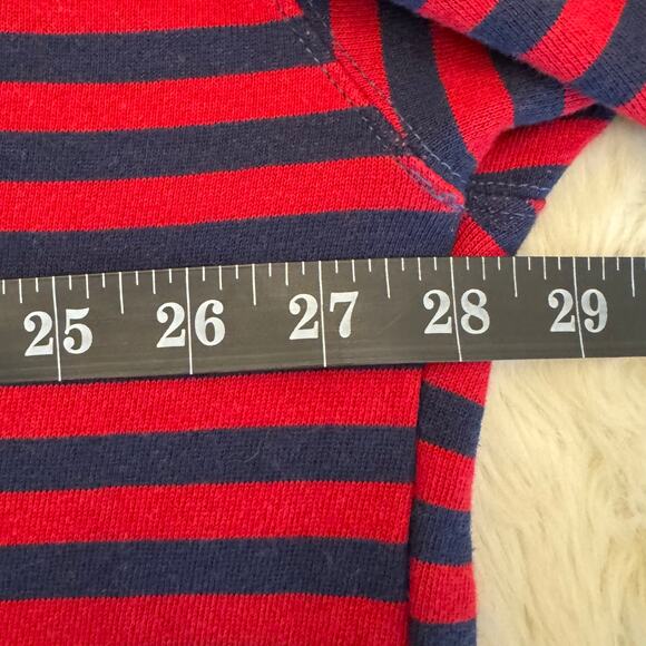 Free People Movement Classic Striped Oversized Boho Rugby Pullover Sweatshirt XL - Picture 9 of 12